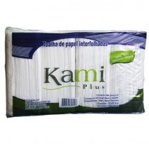 Papel Toalha 100% Celulose c/1000 fls Kami
